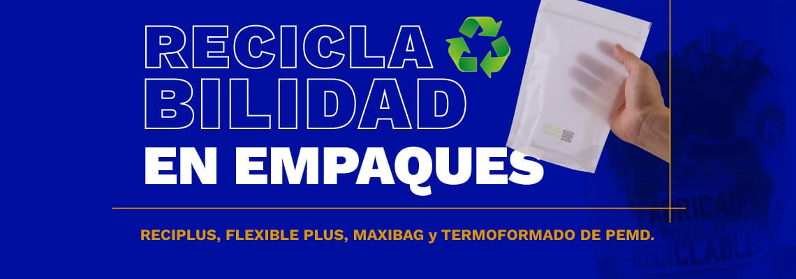 Empaques Monomateriales de Polietileno: Reciclables y Sostenibles