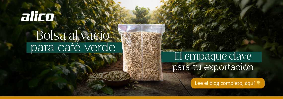 Bolsa al vacío para café verde: el empaque clave para la exportación.