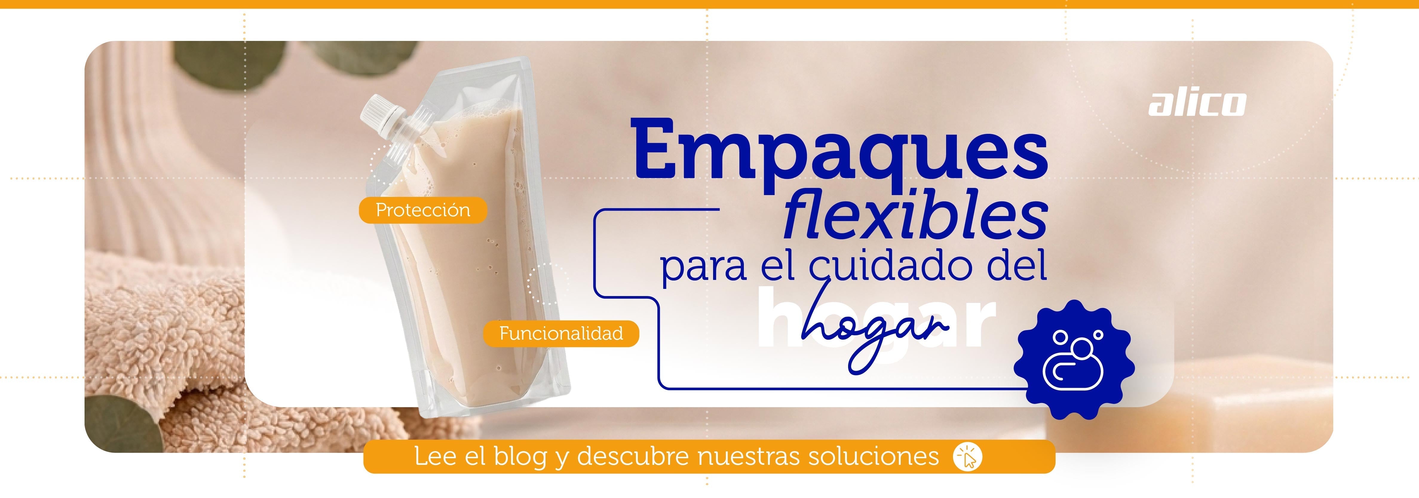 Empaque flexible para cuidado del hogar: protección y funcionalidad