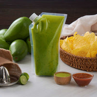 Bolsa flex up valvula de 28mm para guacamole