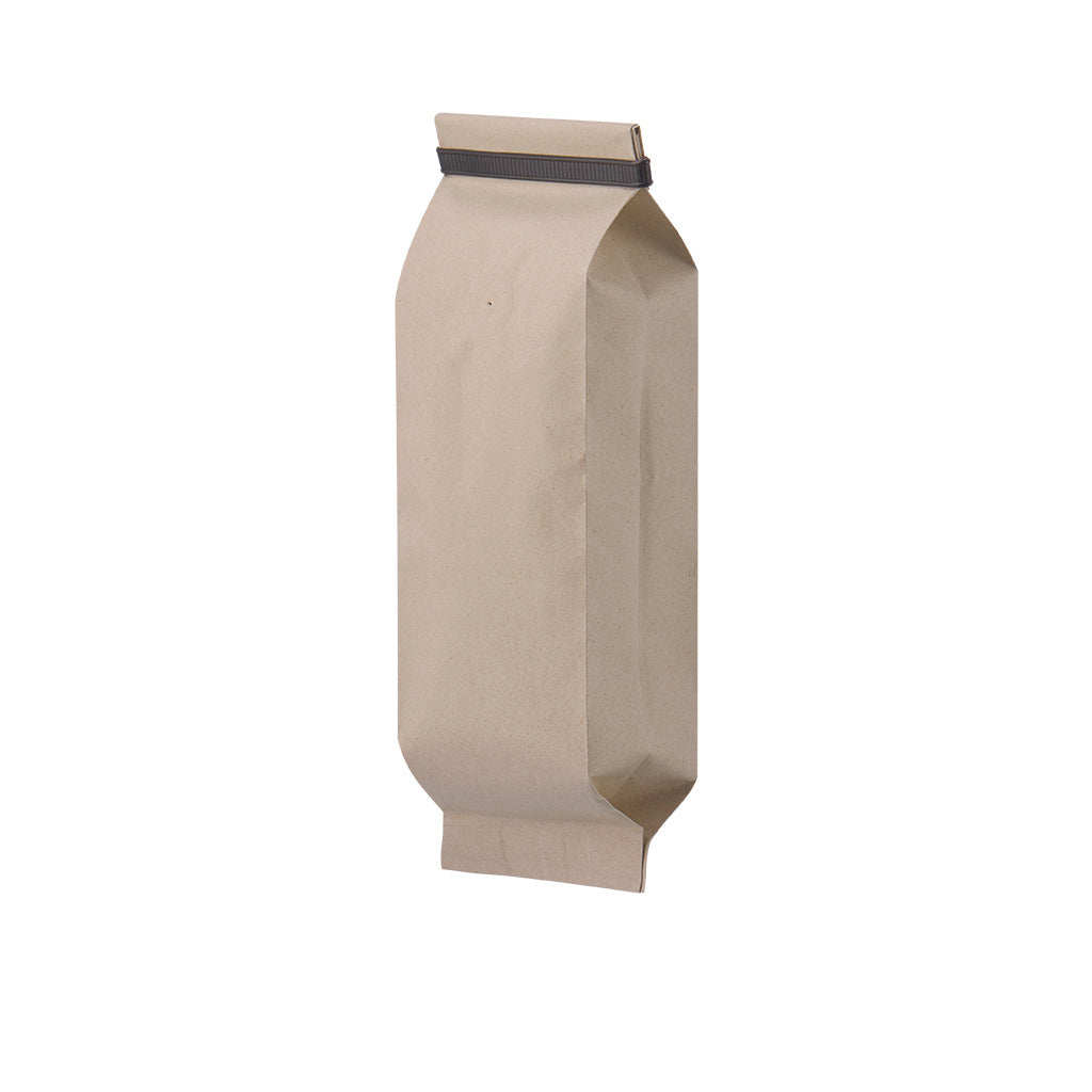 Bolsa-Flow-Pack-Papel-con-Zipper-y-Valvula 250 gr
