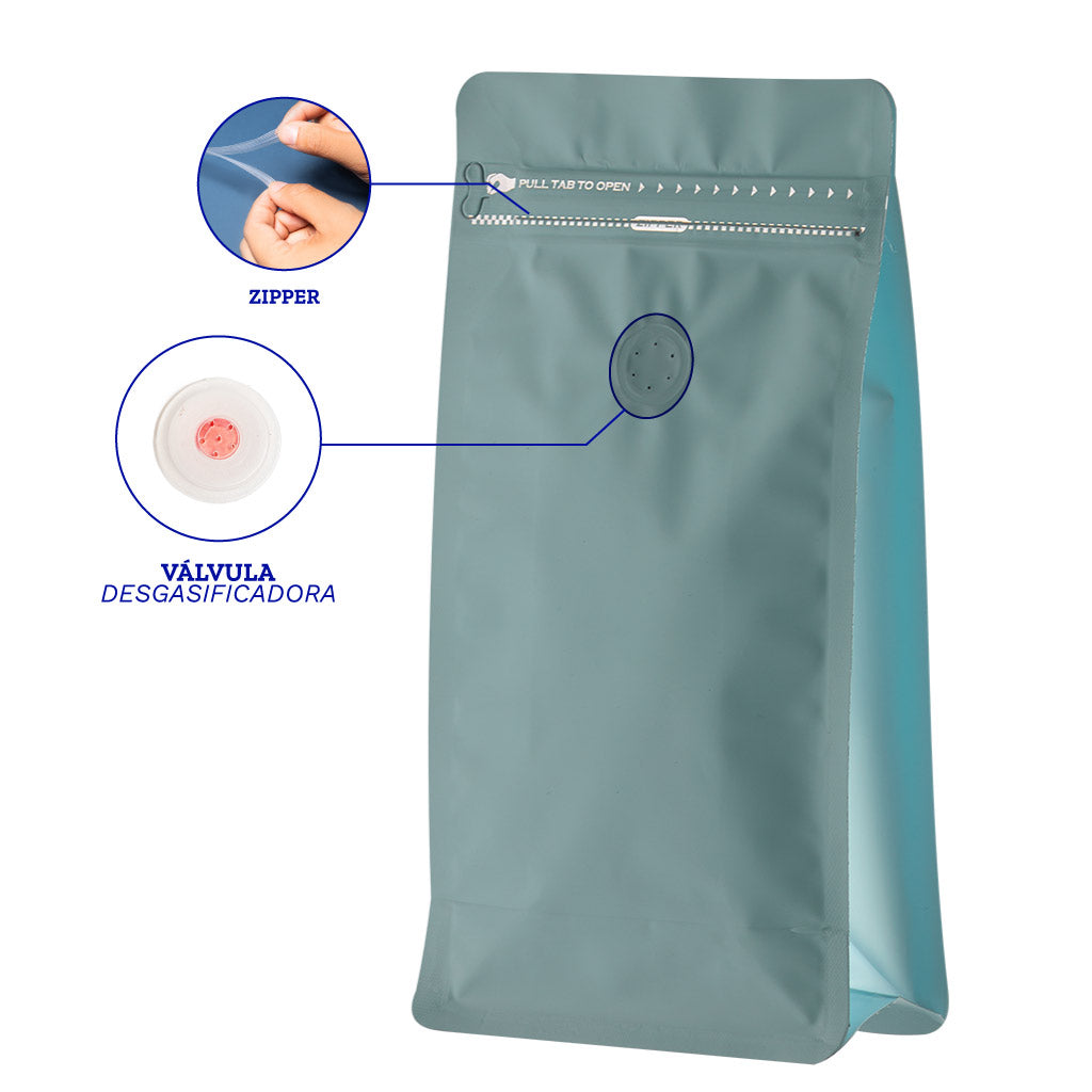 Bolsa  QUADSEAL Azul