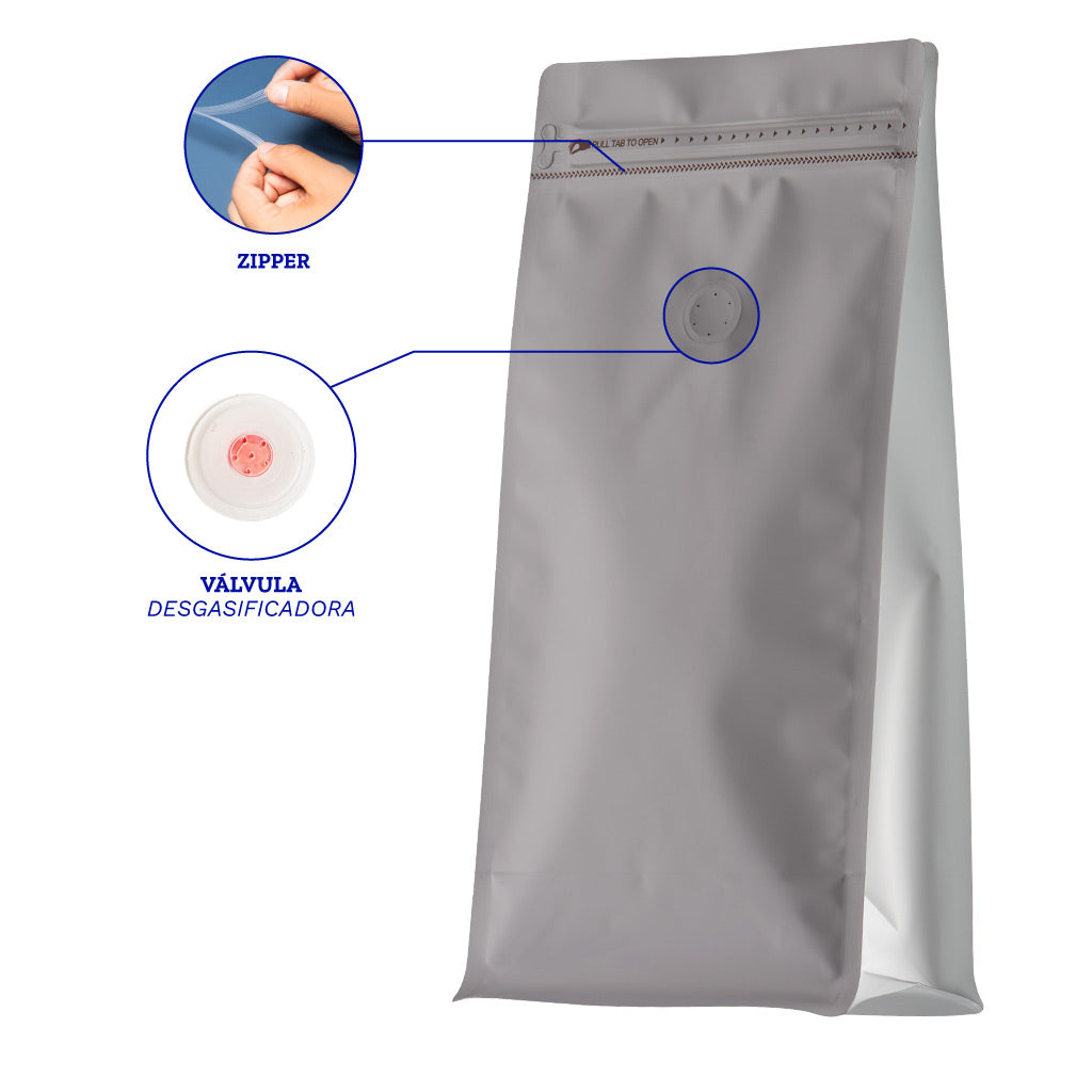 Bolsa  QUADSEAL Blanca