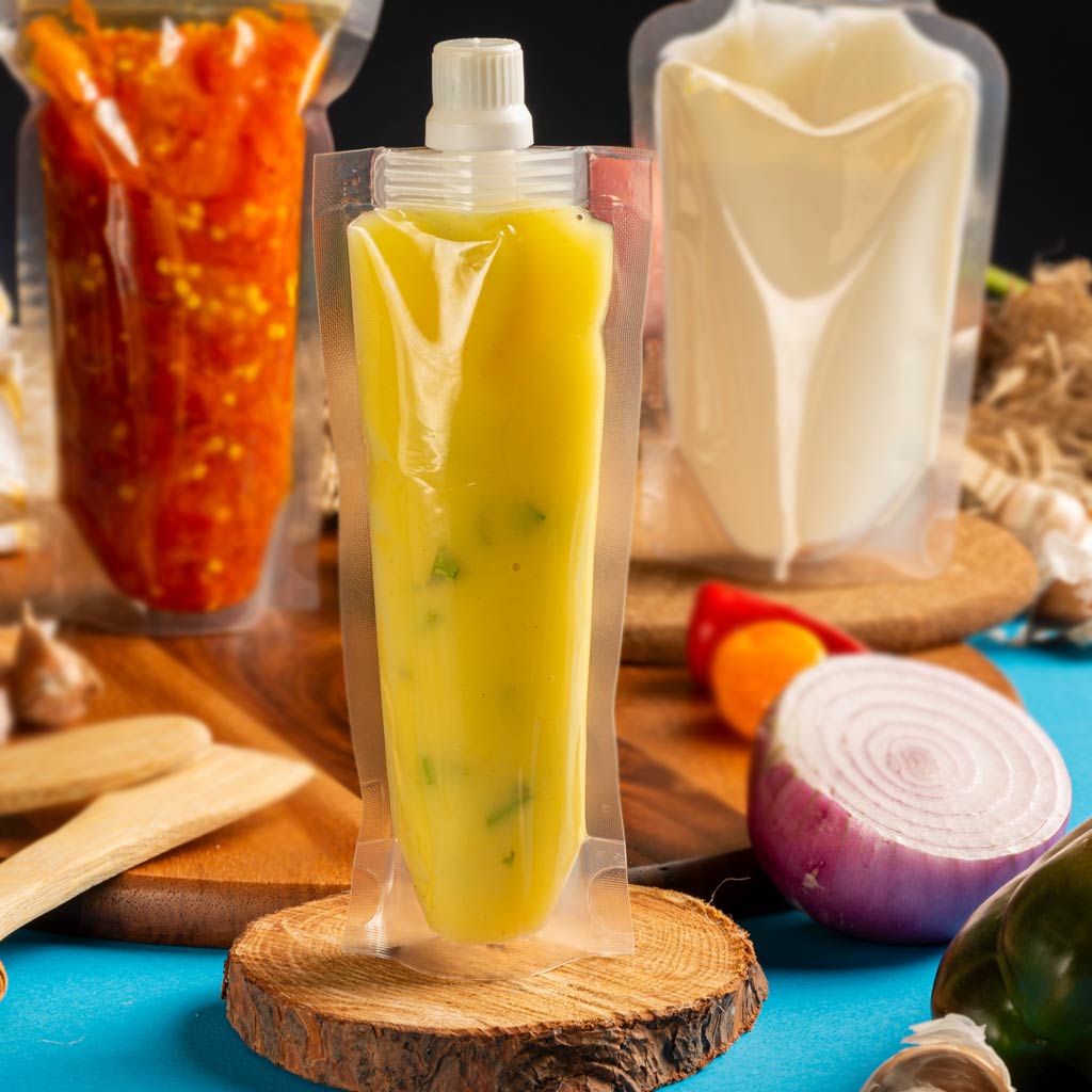 Empaque para salsas caseras 