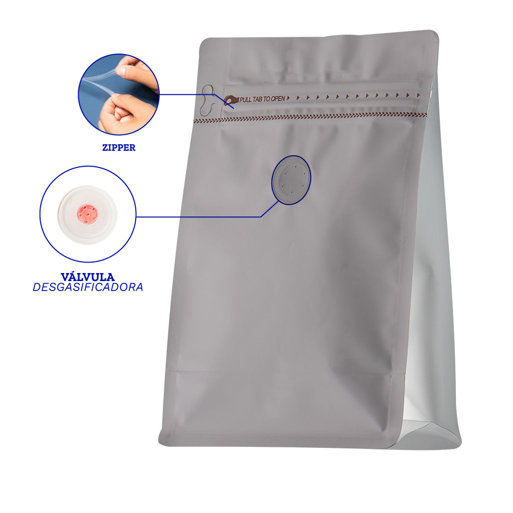 Bolsa  QUADSEAL Blanca