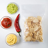 Empaque planos para snacks  