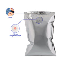 Bolsa Plana Metalizada