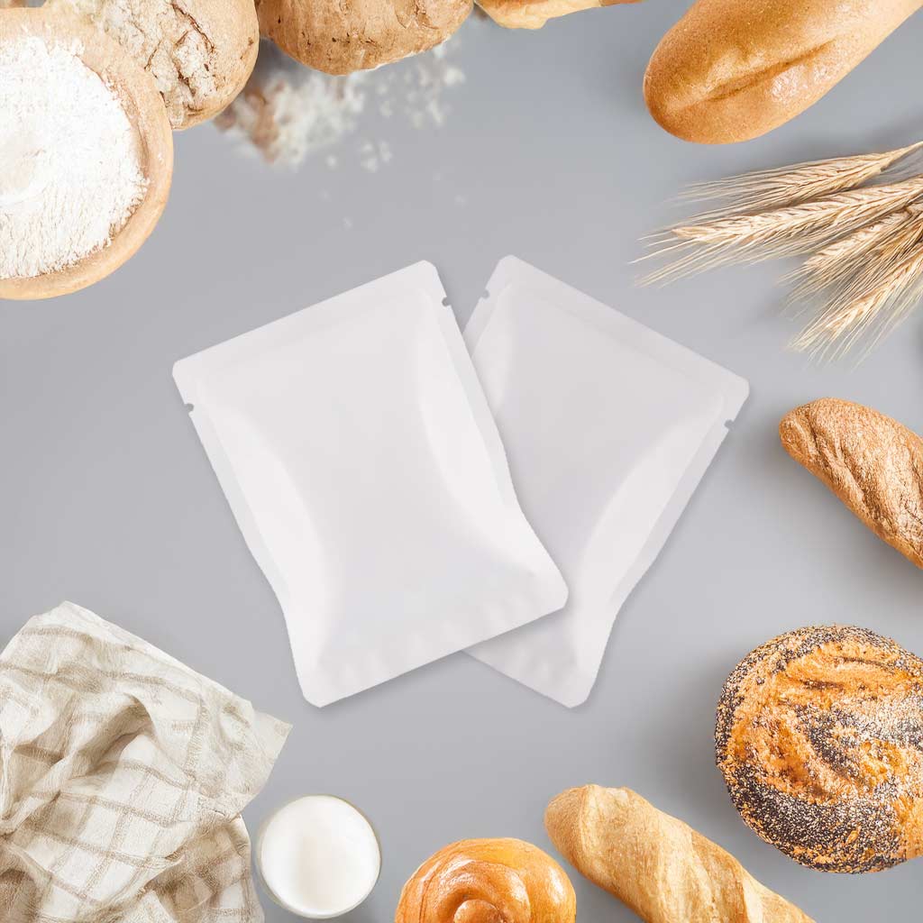 Bolsa plana para muestras granola