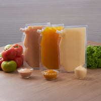 Bolsa para salsas con válvula 15mm para  500g