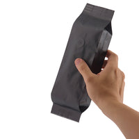 Bolsas de Café de Papel laminada Negra con Válvula Desgacificadora