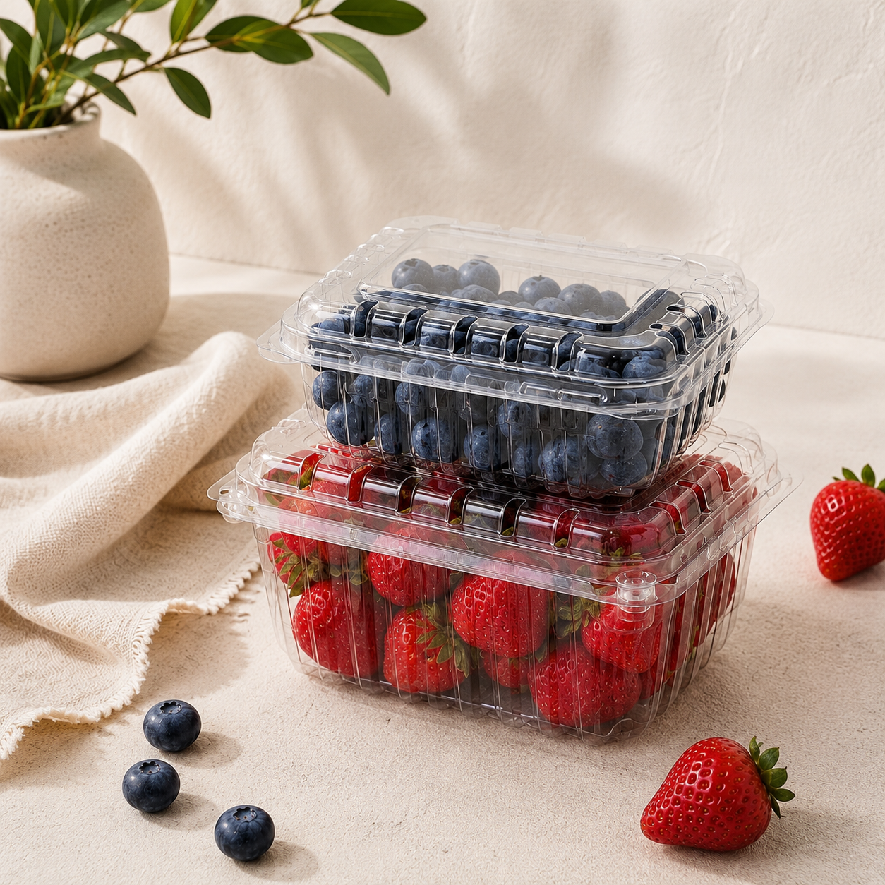 Estuche CLAMSHELL Fruver 250 G