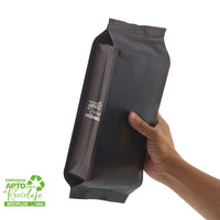 Bolsa cuatro selles RECIPLUS Negra Mate