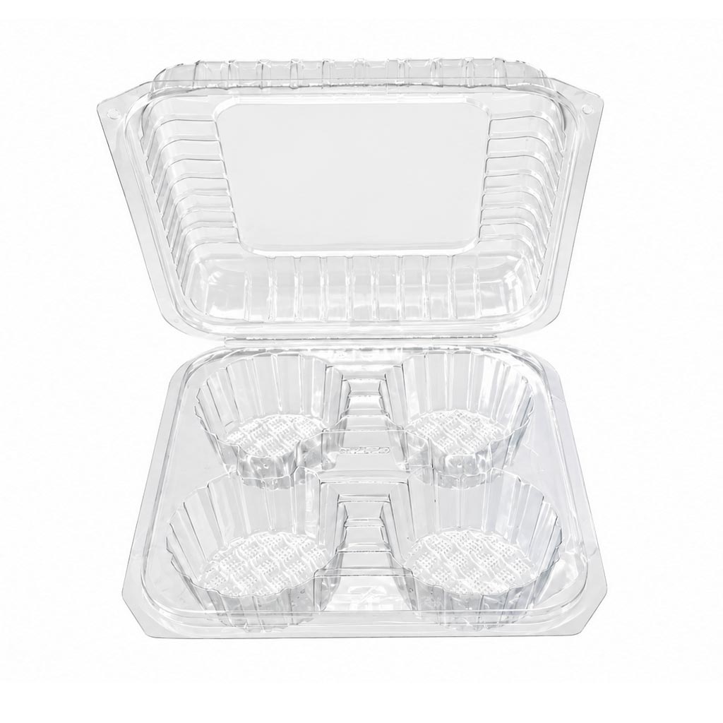 Contenedor Estuche AL -53 MUFFINS X 4