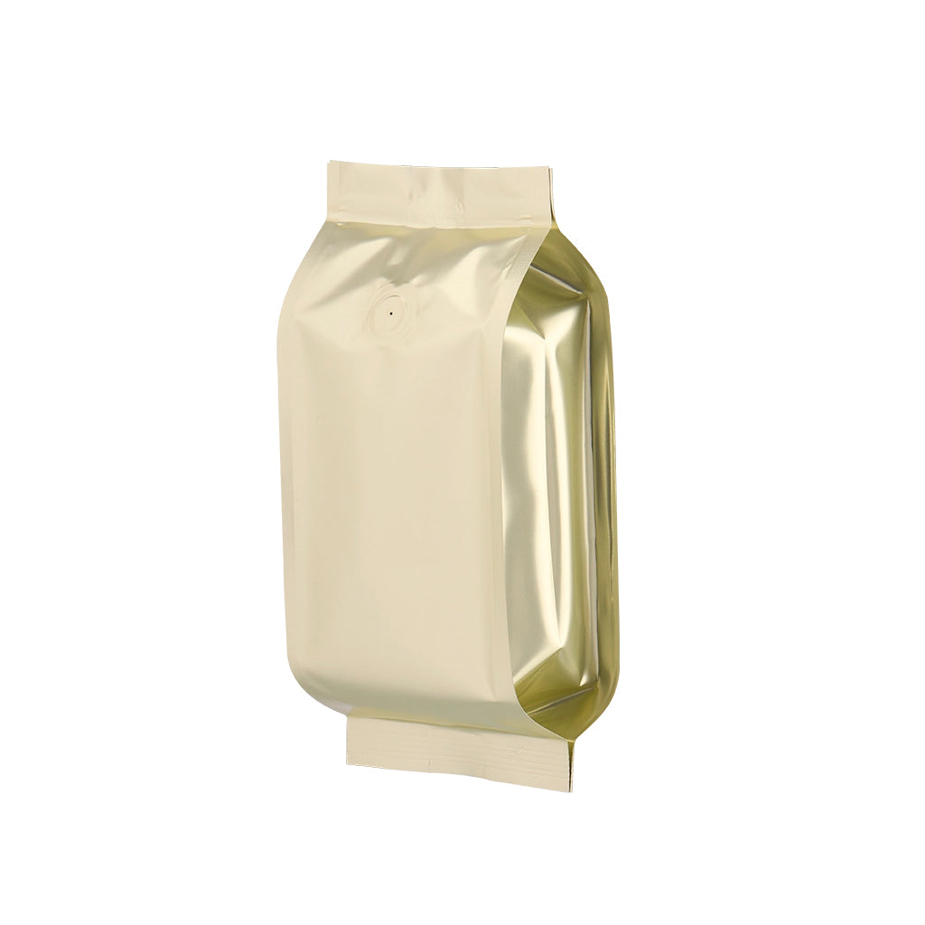 Empaque para productos dorado