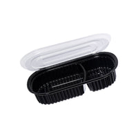Contenedor Termoformado 2  Divisiones  AL - 121