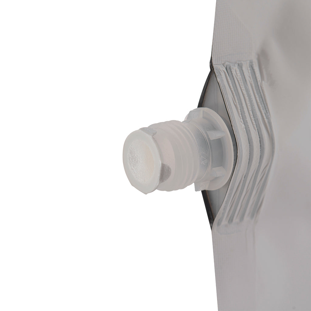 Empaque con válvula dispensadora