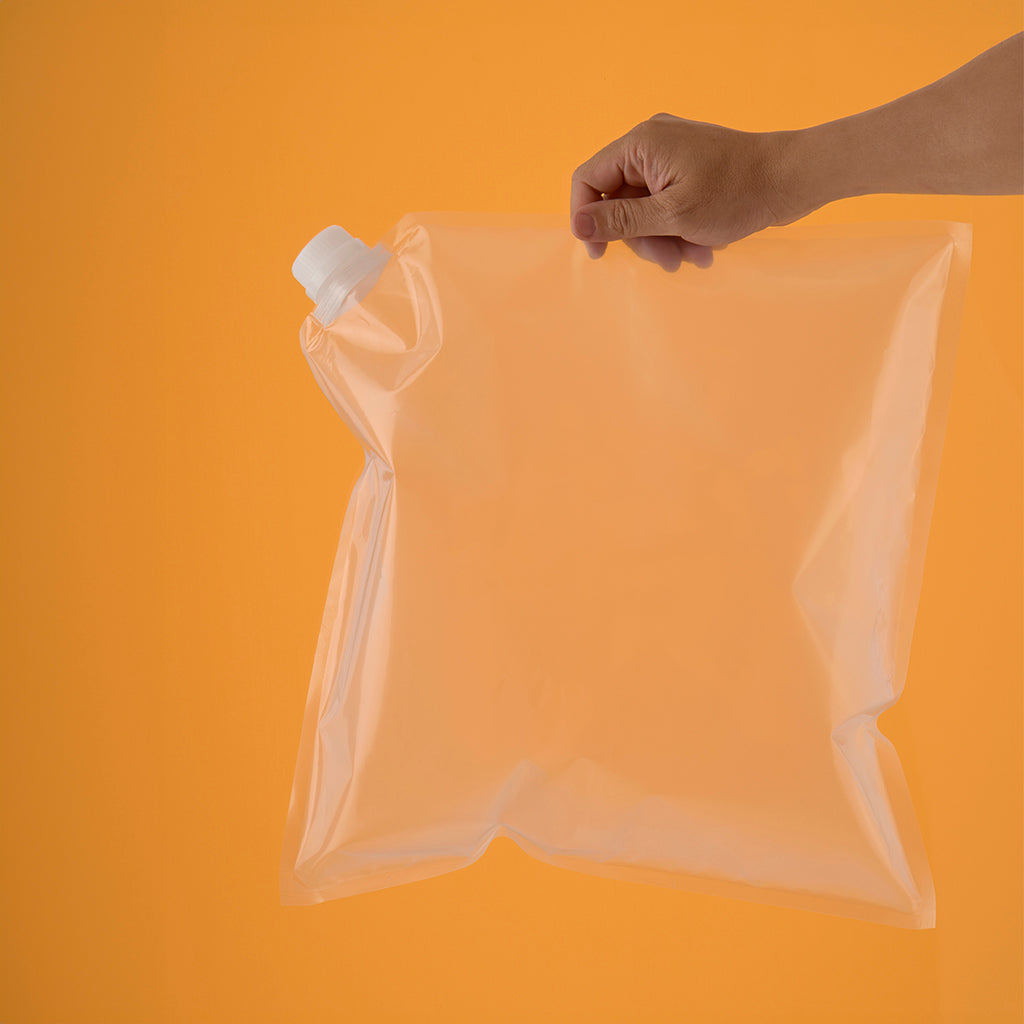 Bolsa para detergente liquido 