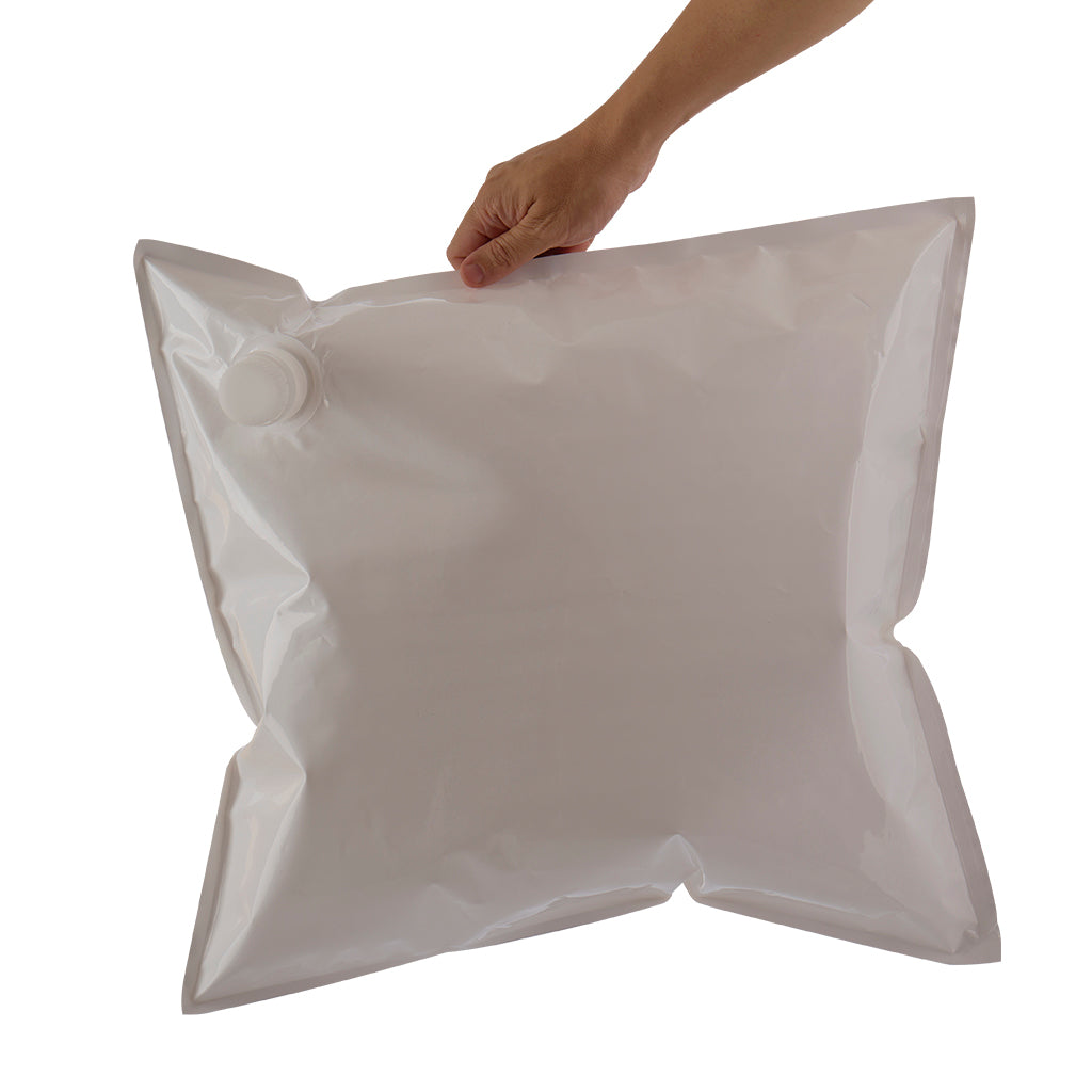 Bolsa de color blanca para gasolina