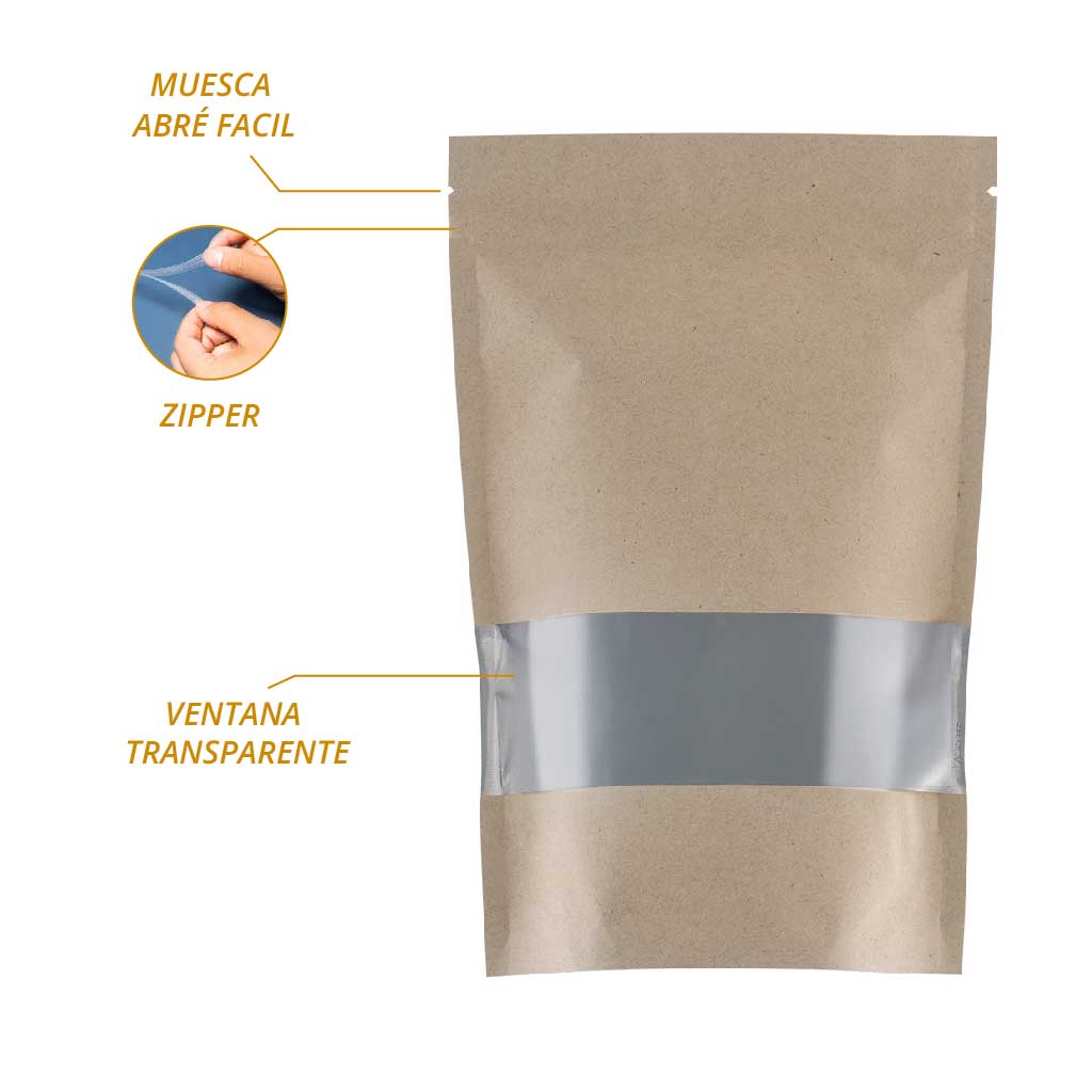 Bolsa para granolas y especias 