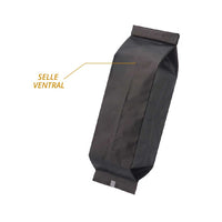 Empaque con selle ventral negra