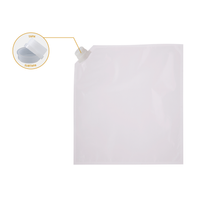 Bolsa transparente con tapa y sub tapa  para 10 litros