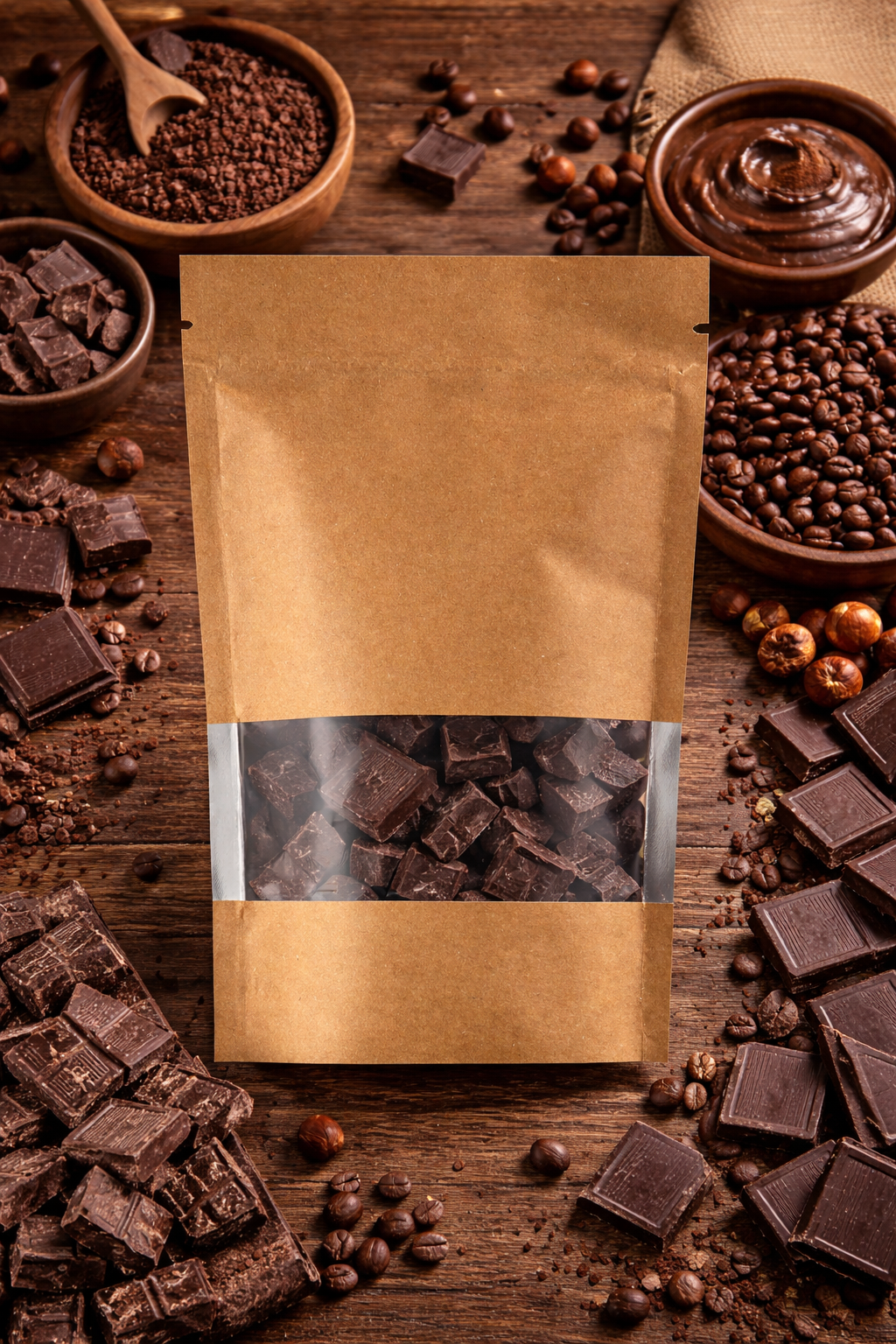 Bolsa Flex Up Papel con Ventana Trilaminada