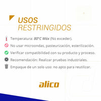 Restricciones para bolsas de productos 