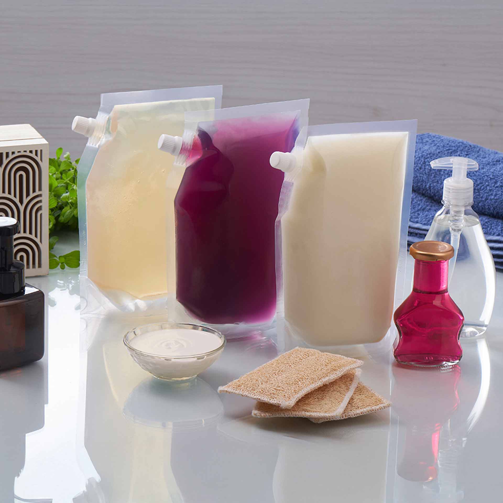 Empaque para lociones, cremas o productos cosméticos  