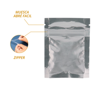 Empaque transparente para muestra de dulces 