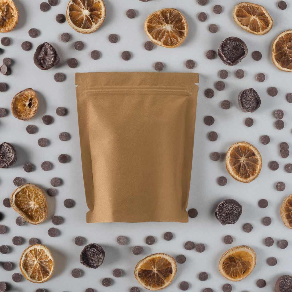 bolsa en papel para chocolate amargo