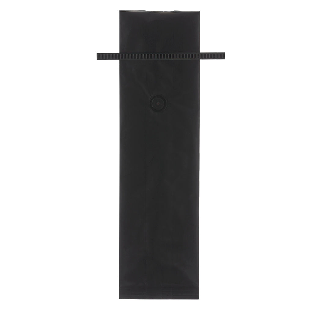bolsa flowpack con válvula desgacificadora y peel stick para café en grano tostado o molido 