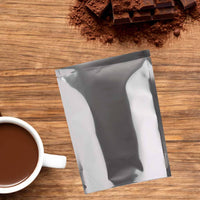 Empaque metalizado para chocolate en polvo
