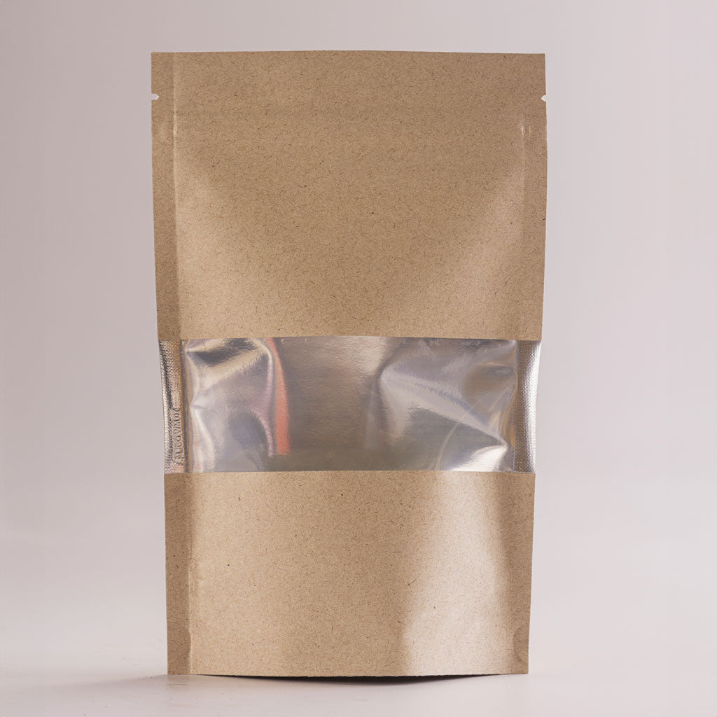 empaque de papel con ventana para galletas