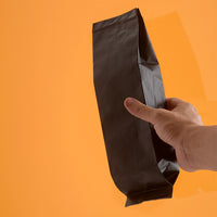 bolsa para harinas chocolate y café color negro