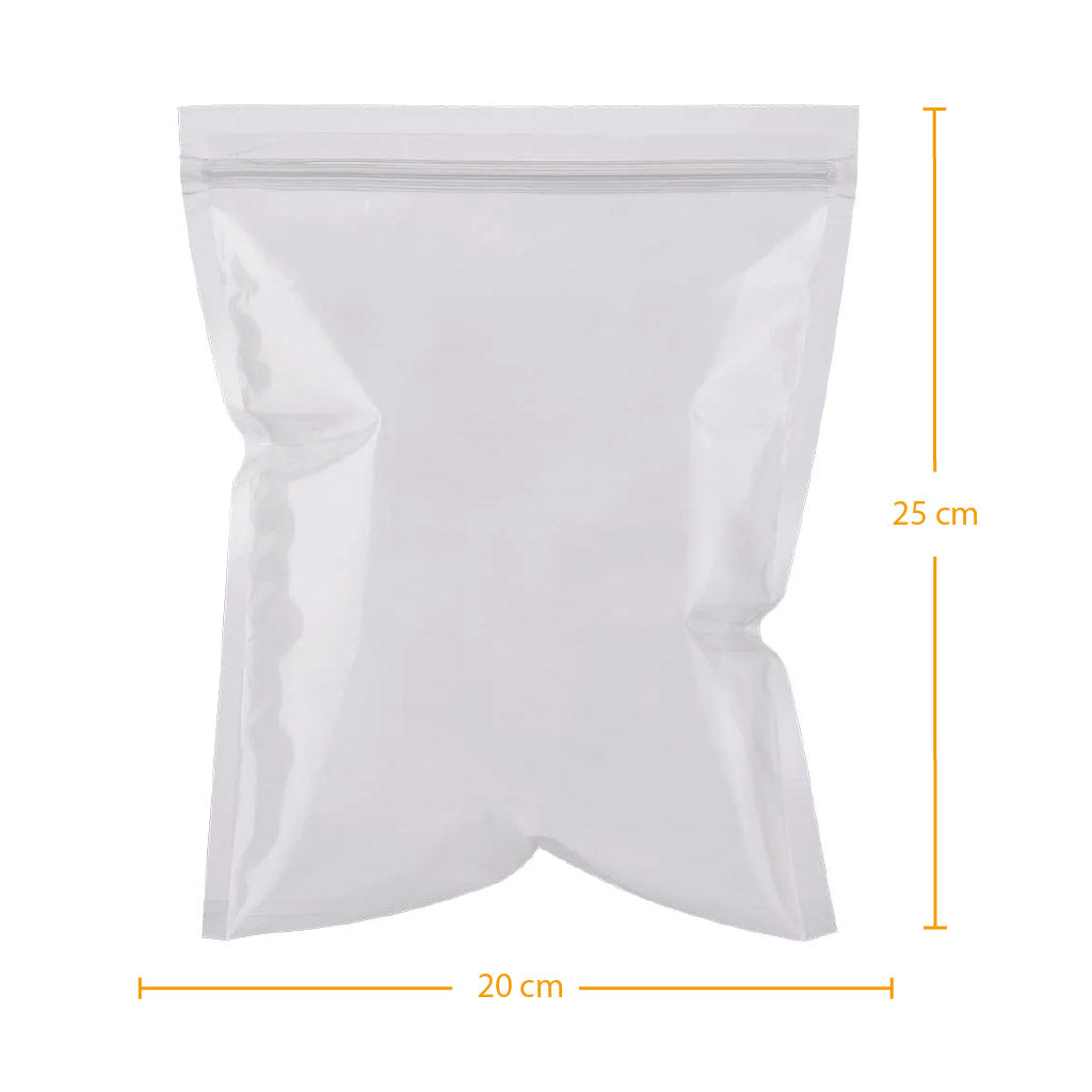 Bolsa Plana para Empaque al Vacío con Zipper y Troquel,