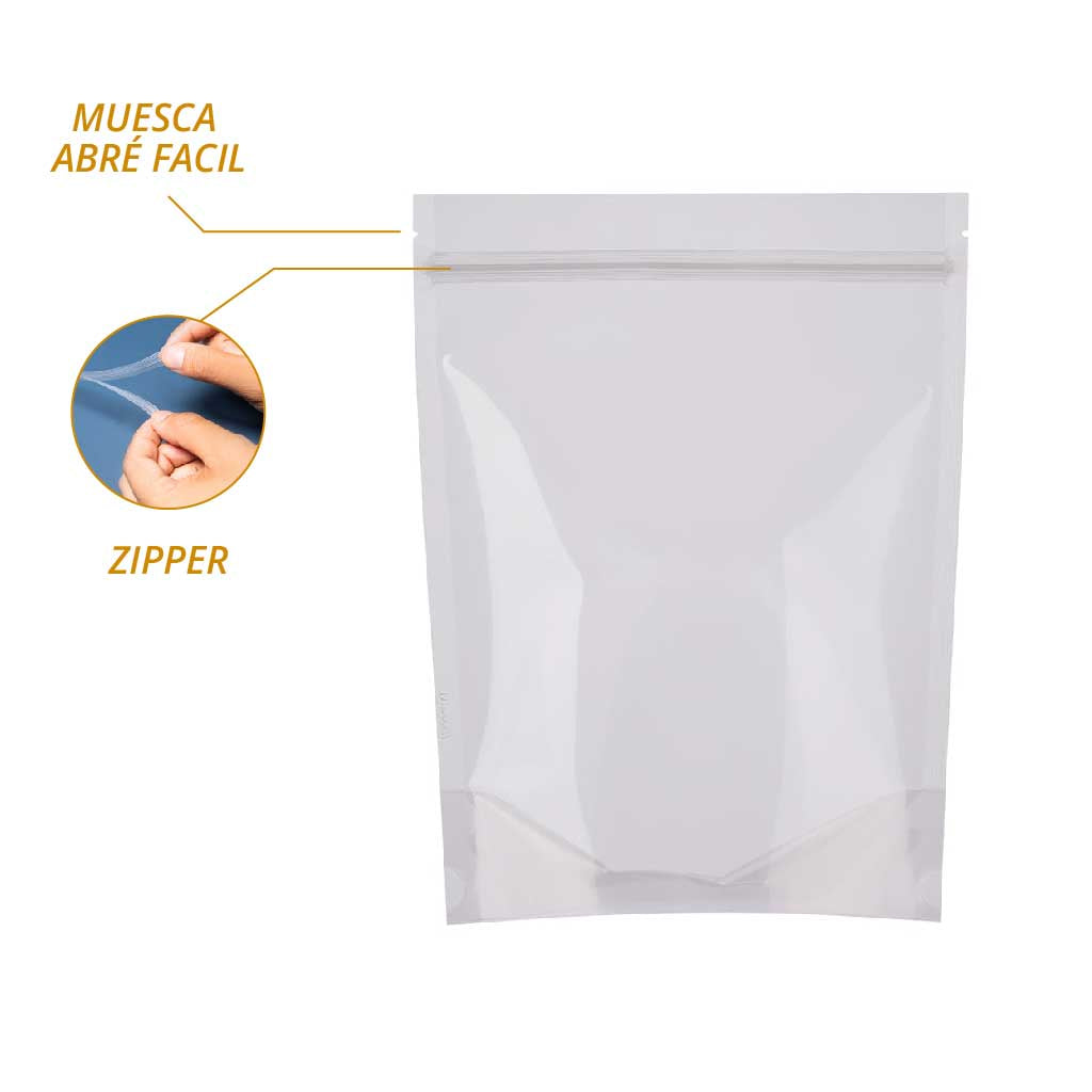empaque con zipper para frutas 