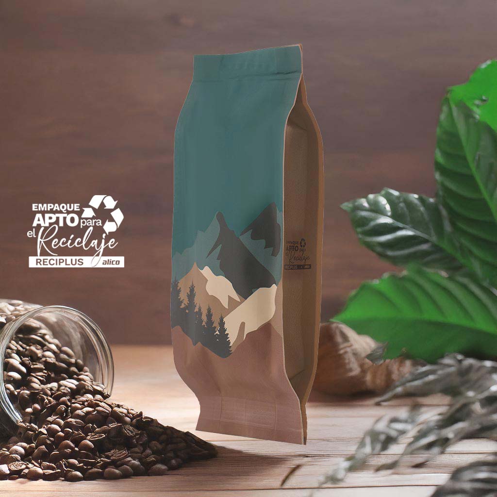 Bolsa Apta para Reciclaje RECIPLUS Cuatro Selles Impresa Mate