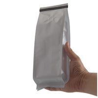 empaque-blanco-para-cafe-molido con valvula 500 gr