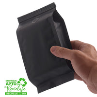 Bolsa para cafe de 250 valvula y peel stick