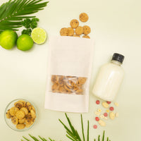 empaque de papel con ventana para galletas