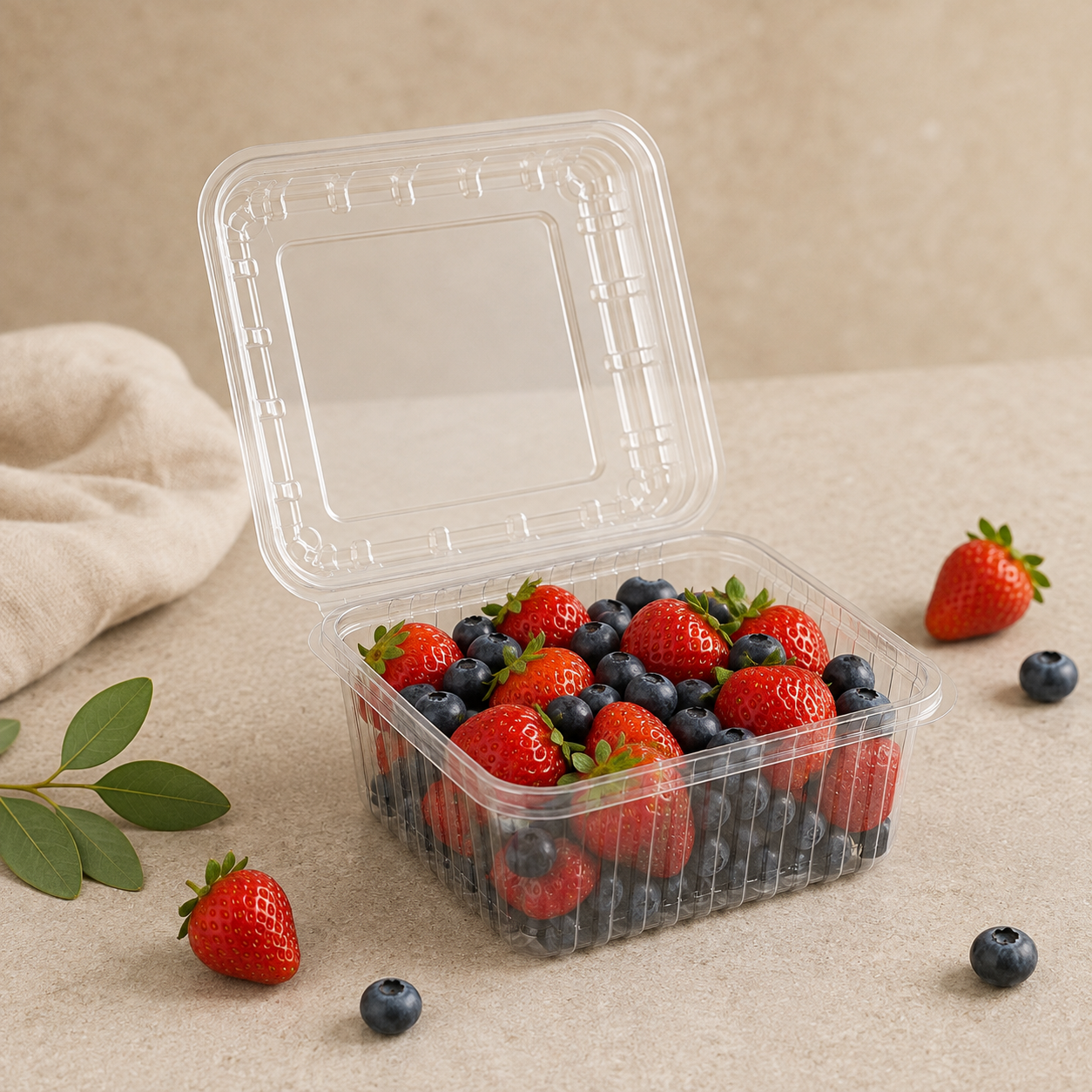 Estuche CLAMSHELL Fruver 500 G
