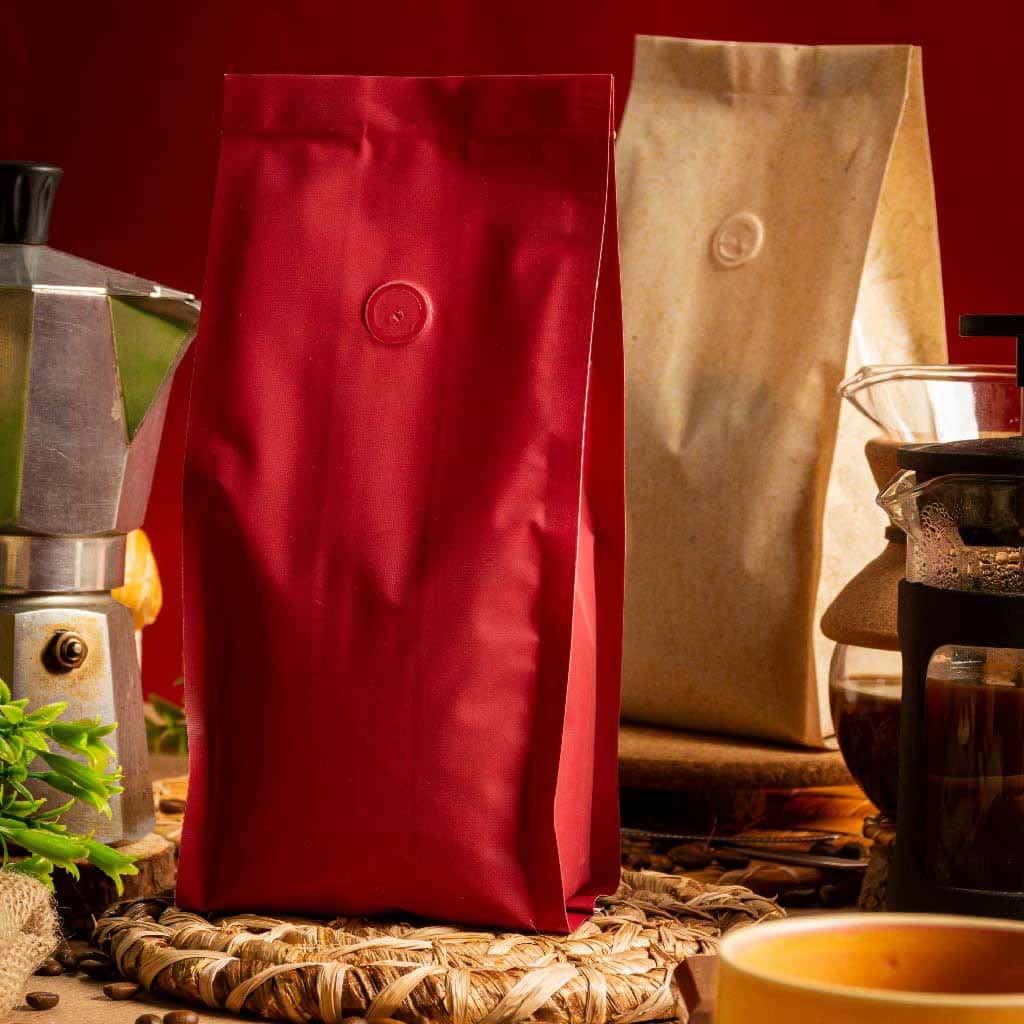 Bolsa  reciplus para cafe con valvula