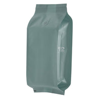 Bolsa flow pack reciplus para café con válvula color verde menta