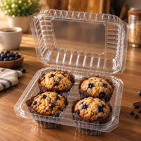 Contenedor Estuche AL -53 MUFFINS X 4