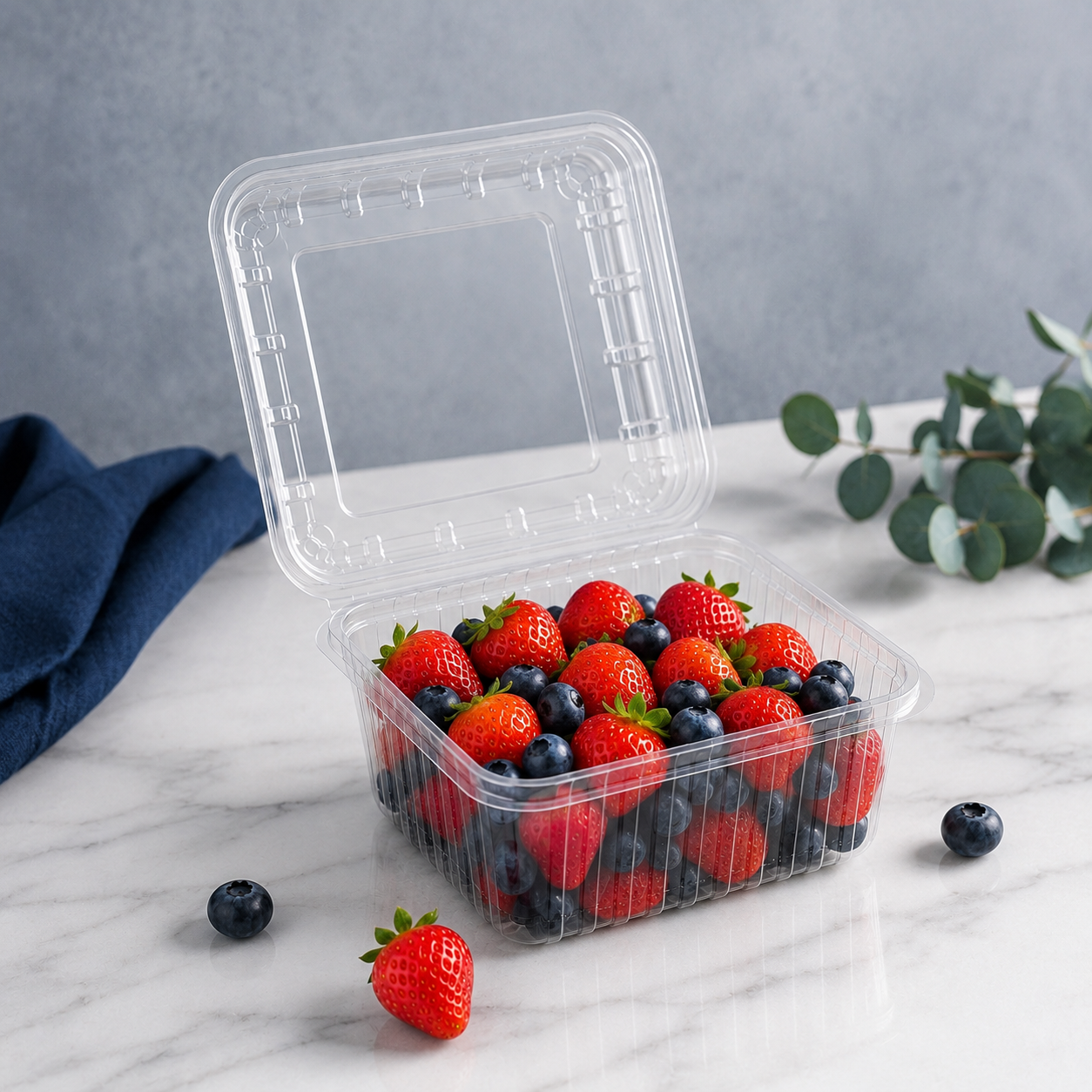 Estuche CLAMSHELL Fruver 250 G