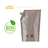 Bolsa Eco-Amigable Optiflex Blanca/Negra (Llenado por Boca)