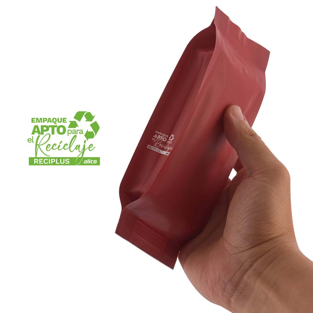 Bolsa Apta para Reciclaje RECIPLUS Cuatro Selles Impresa Mate